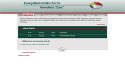 Desktop Screenshot of efg-zoar.de